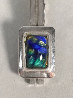 Japanese Tiepin Tie Clip Tack Vtg Clothing Accessory Necktie Cloisonné JK89