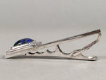 Japanese Tiepin Tie Clip Tack Vtg Clothing Accessory Necktie Cloisonné JK89