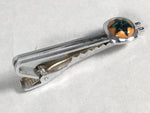 Japanese Tiepin Tie Clip Tack Vtg Clothing Accessory Necktie Cloisonné JK90