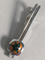 Japanese Tiepin Tie Clip Tack Vtg Clothing Accessory Necktie Cloisonné JK90