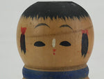 Japanese Wooden Kokeshi Doll Vtg Figurine Traditional Craft Toy KF626