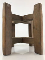 Japanese Wooden Spool Itomaki Vtg Thread Winding Frame Spinning Wheel JK414