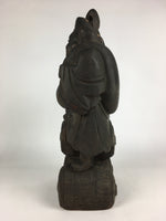 Japanese Wooden Statue Vtg 7 Lucky Gods Daikokuten Wood Carving BD806