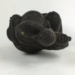 Japanese Wooden Statue Vtg 7 Lucky Gods Daikokuten Wood Carving BD806