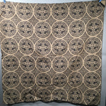 Japanese Wrap Cloth Furoshiki Fabric Cotton Red Orange Reversible FU166