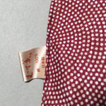 Japanese Wrap Cloth Furoshiki Fabric Cotton Red Orange Reversible FU166