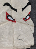 Japanese Wrap Cloth Furoshiki Fabric Kabuki Gray FU177