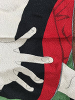 Japanese Wrap Cloth Furoshiki Fabric Kabuki Gray FU177