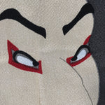 Japanese Wrap Cloth Furoshiki Fabric Rayon Kabuki actor grey FU151