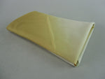 Japanese Wrap Cloth Furoshiki Vtg Fabric Nylon Yellow White Handkerchief FU99